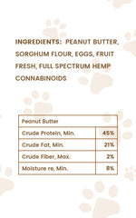 Hemp Complex Peanut Butter Dog Biscuits