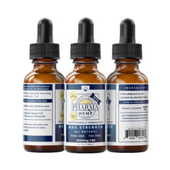 Pure CBD Tincture For Pets THC Free Max Strength 3,000mg CBD 1oz
