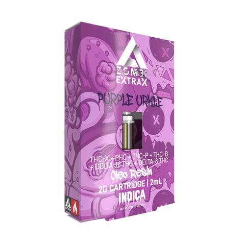 Zombi Extrax Oleo Resin Cartridge (2g) – Purple Urkle