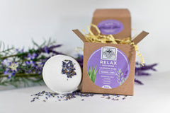 CBD Bath Bomb – Relax 100mg CBD with Lavender & Aloe Vera