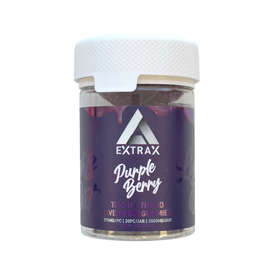 Delta Extrax Lights Out Gummies (175mg each) | Bhangers Hemp