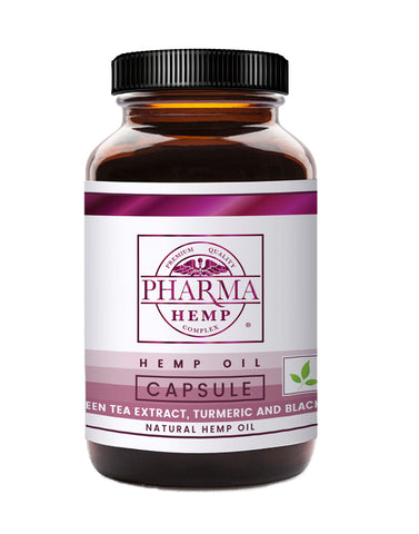 Pharma Hemp CBD Oil Turmeric Capsules – 15mg/60ct